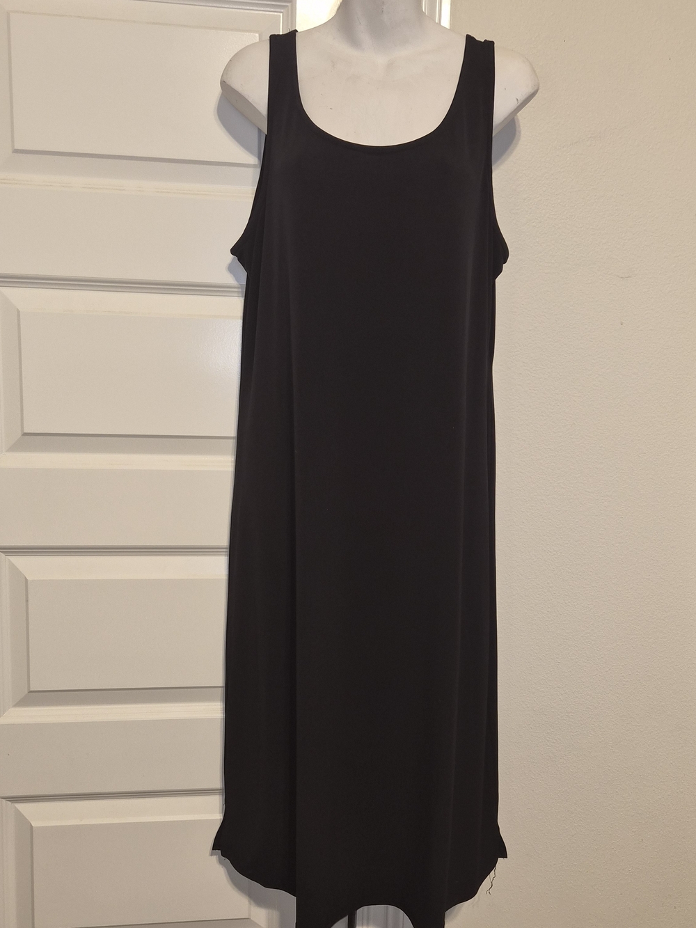 ​My Sister's Closet USA Black Tank Loungewear Resort Wear Sleeveless Midi